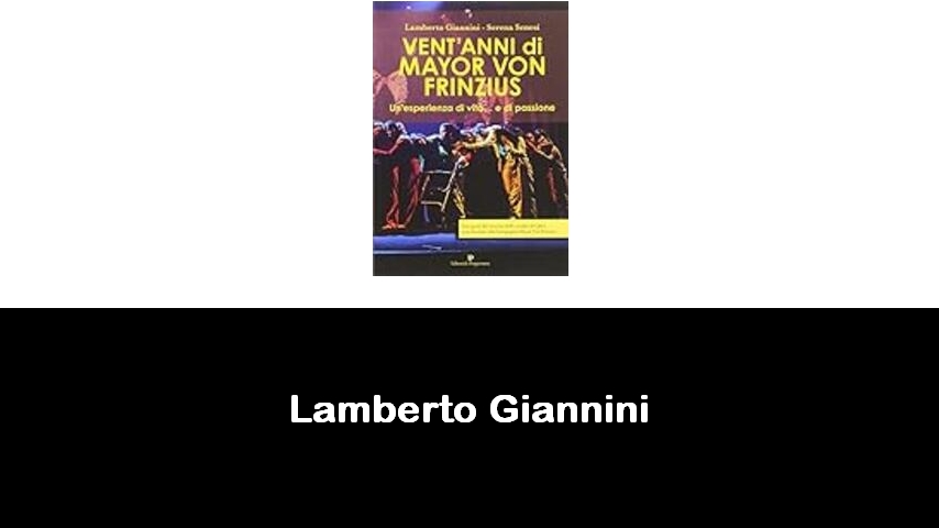 libri di Lamberto Giannini