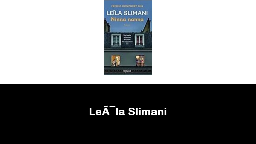 libri di Leïla Slimani