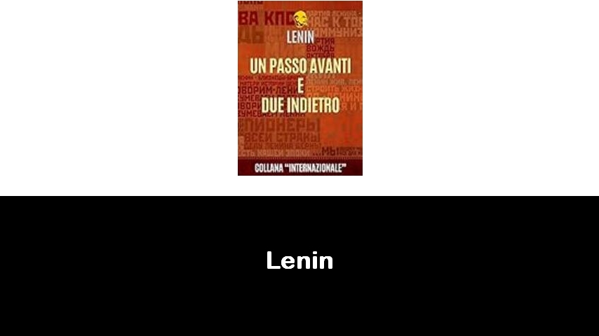 libri di Lenin