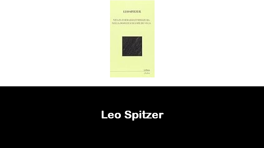 libri di Leo Spitzer