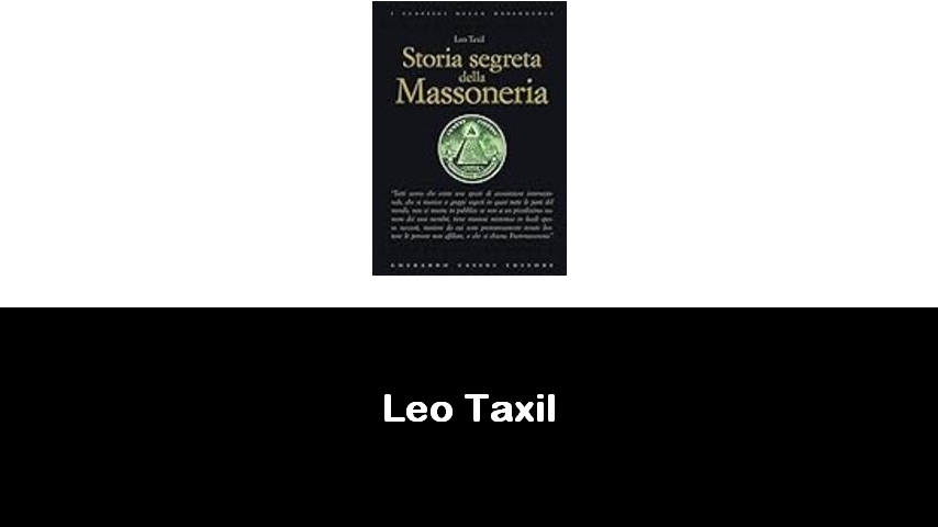 libri di Leo Taxil