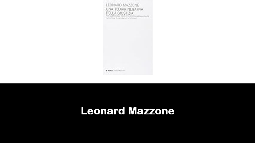 libri di Leonard Mazzone