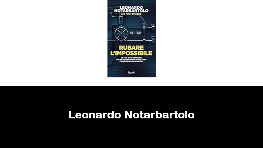 libri di Leonardo Notarbartolo