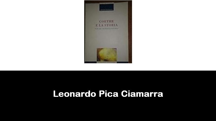 libri di Leonardo Pica Ciamarra