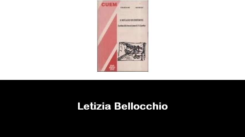 libri di Letizia Bellocchio