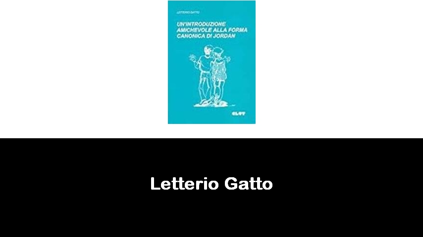 libri di Letterio Gatto