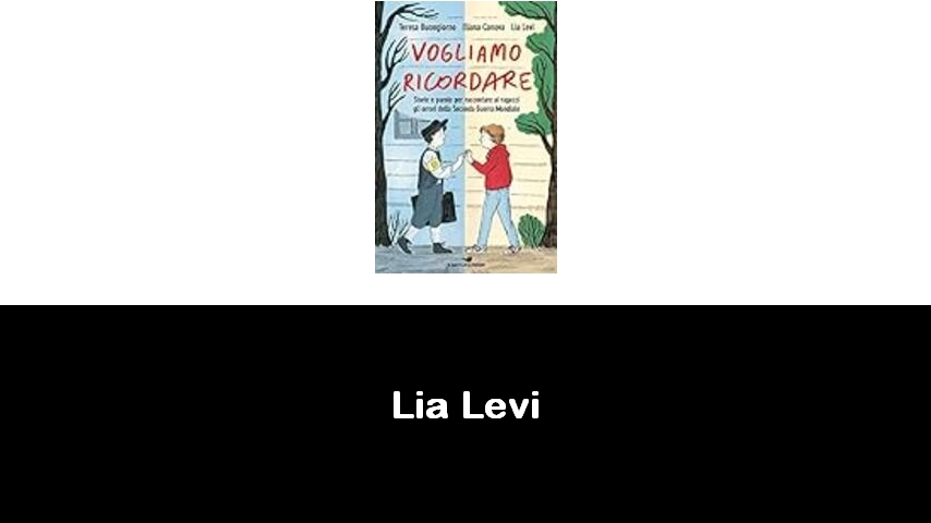 libri di Lia Levi