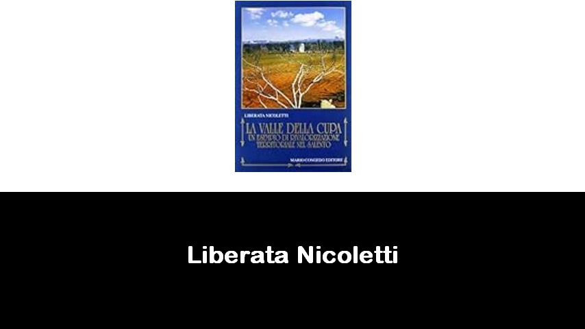 libri di Liberata Nicoletti