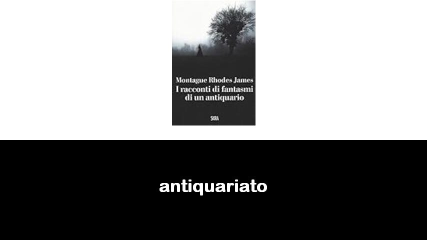 libri di antiquariato