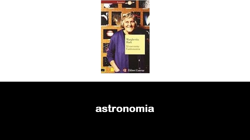 libri di astronomia