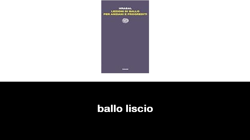 libri di ballo liscio