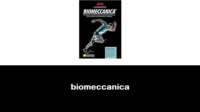 libri di biomeccanica