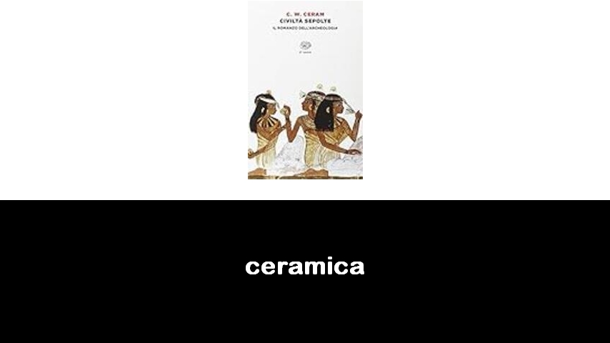 libri di ceramica