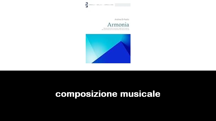 libri di composizione musicale