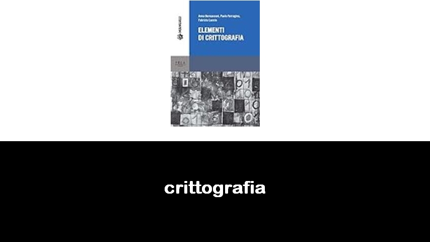 libri di crittografia