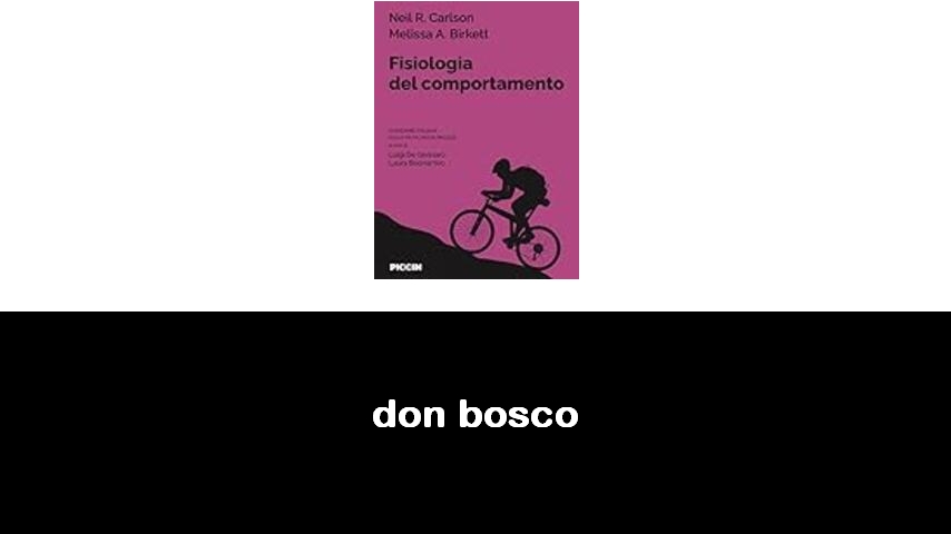 libri di Don Bosco