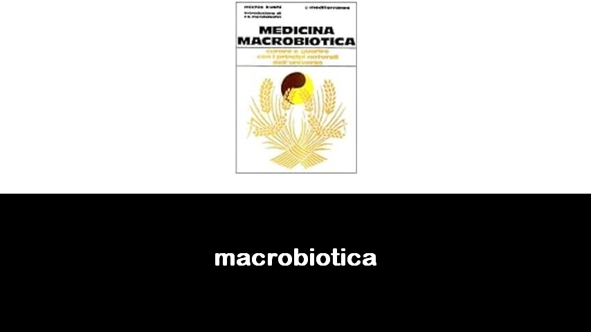 libri di macrobiotica