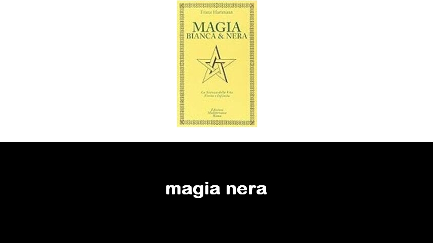 libri di magia nera