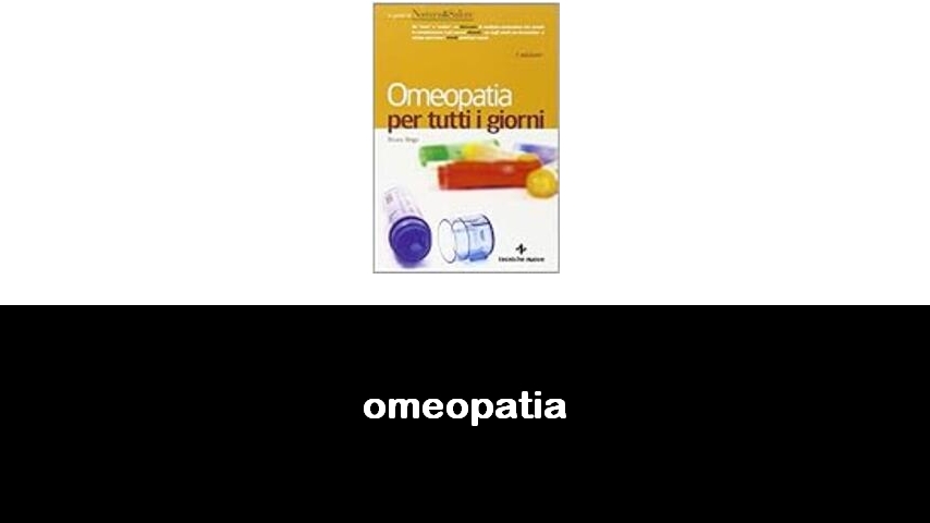 libri di omeopatia