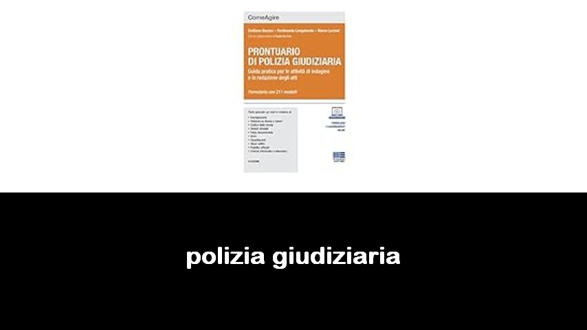 libri di polizia giudiziaria