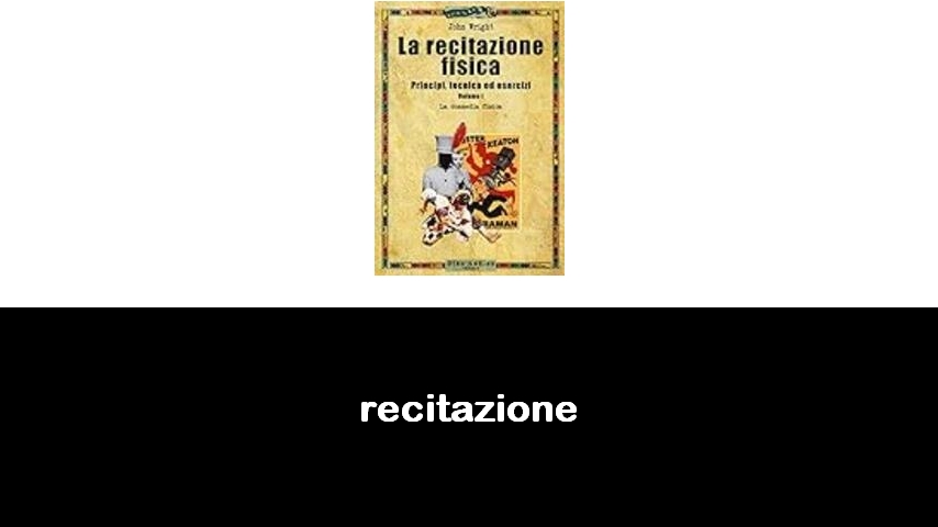 libri di recitazione