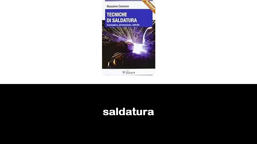 libri di saldatura