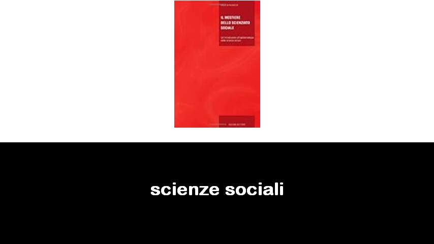 libri di scienze sociali