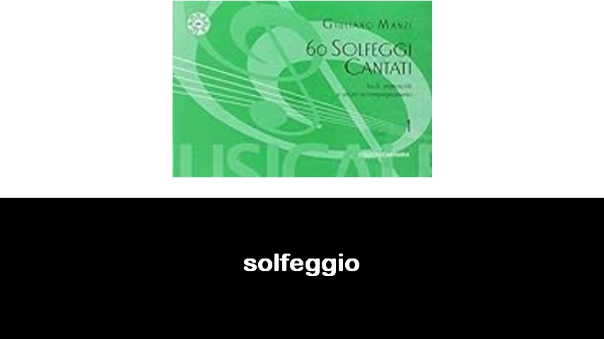 libri di solfeggio