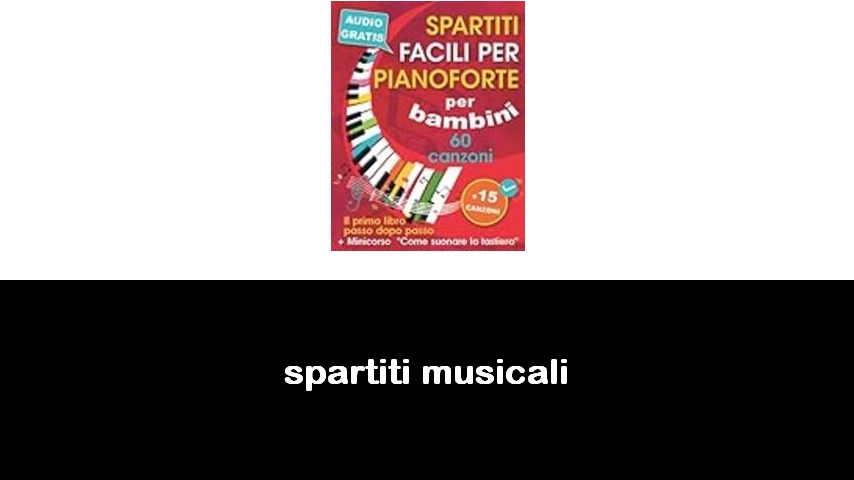 libri di spartiti musicali