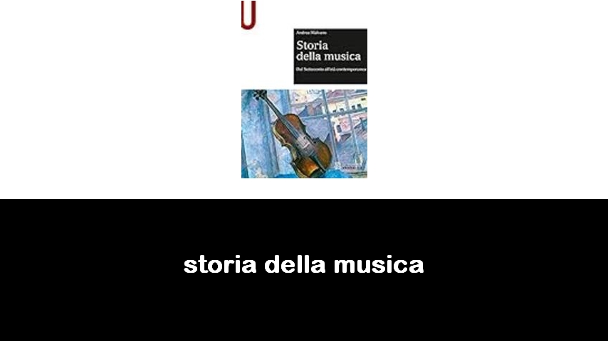 libri di storia della musica