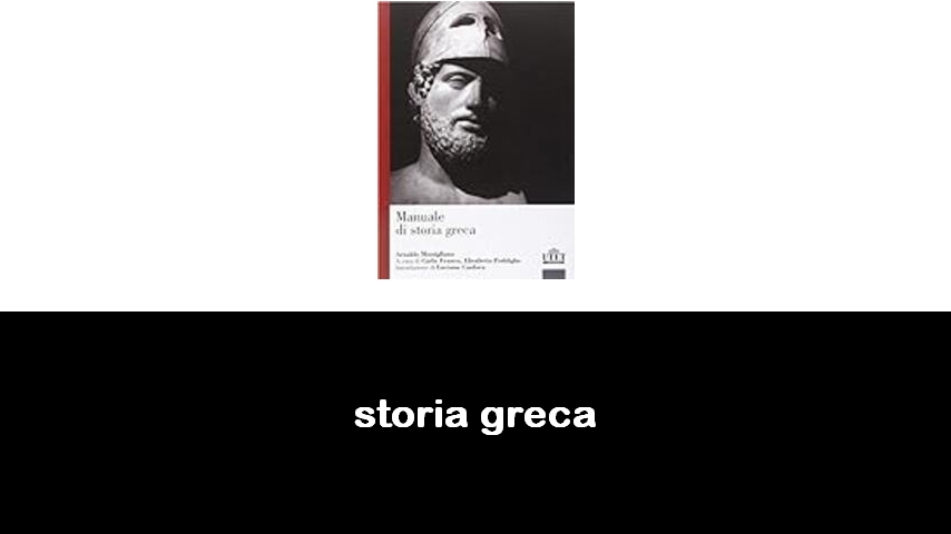 libri di storia greca