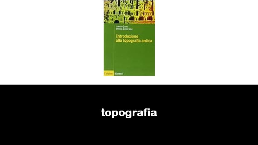 libri di topografia