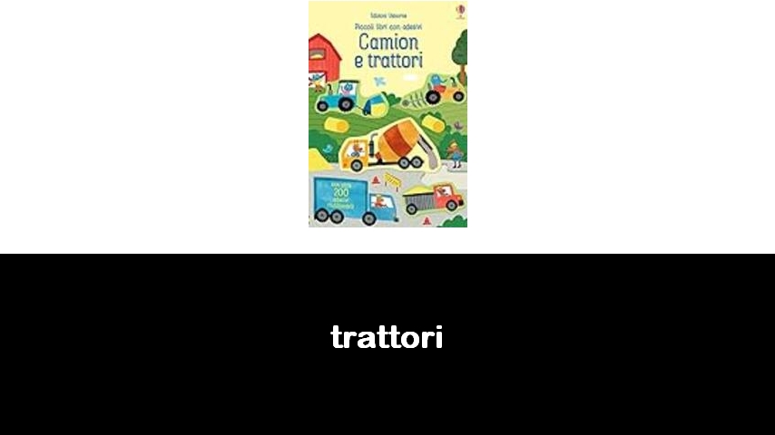 libri di trattori