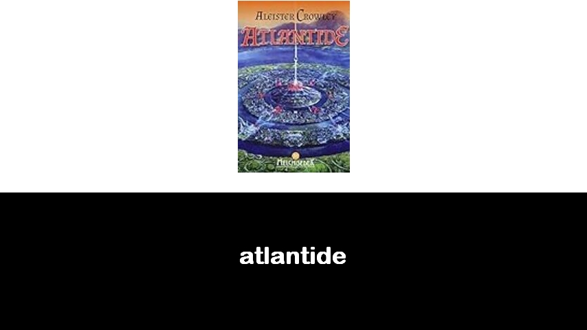 libri su Atlantide