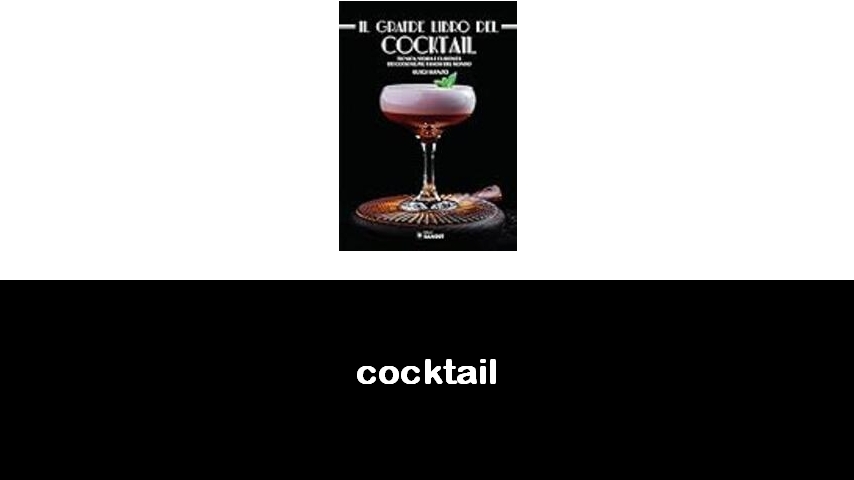 libri sui cocktail