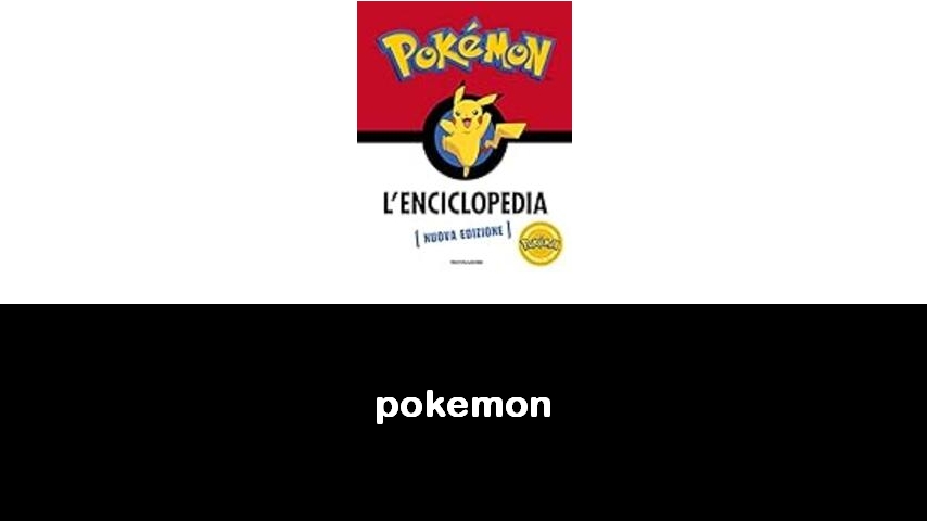 libri sui Pokemon