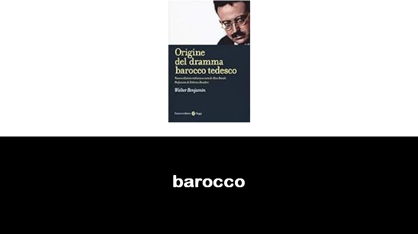 libri sul Barocco
