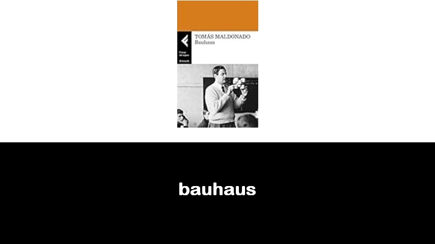 libri sul Bauhaus