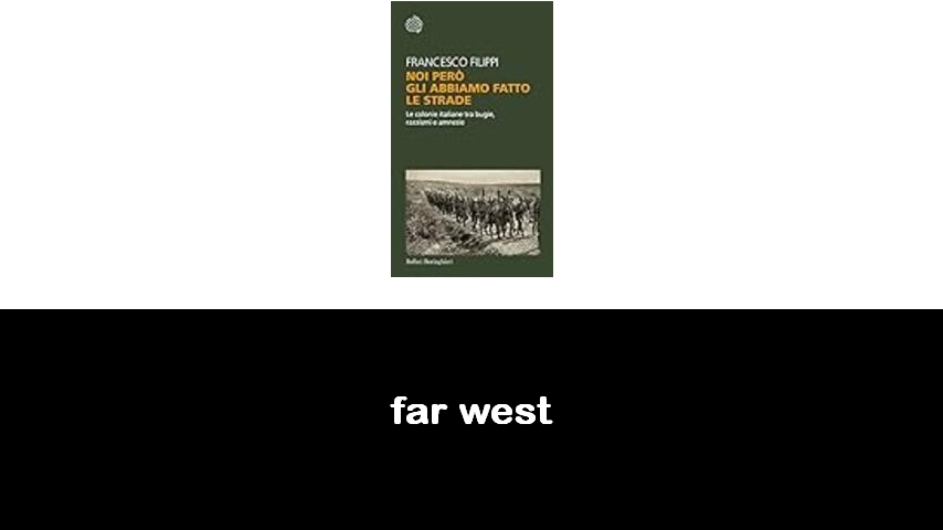 libri sul Far West