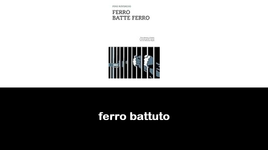 libri sul ferro battuto