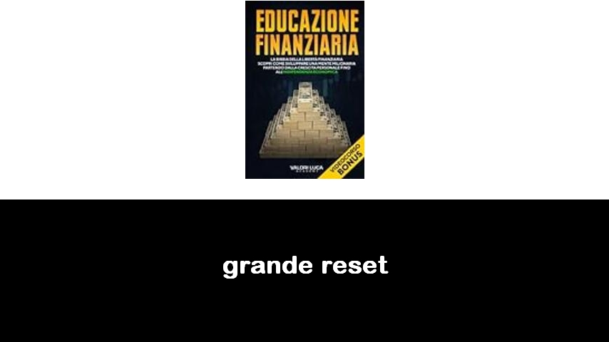 libri sul Grande Reset