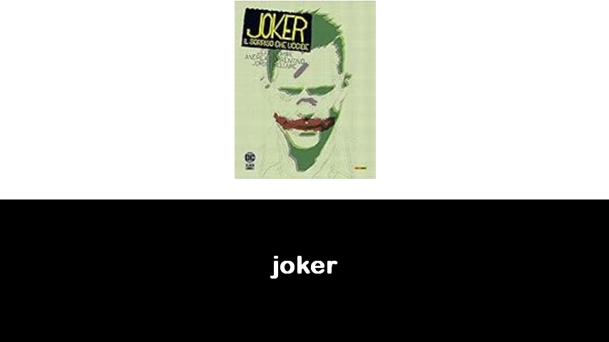 libri sul Joker