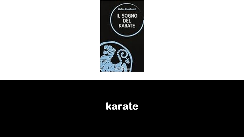 libri sul karate