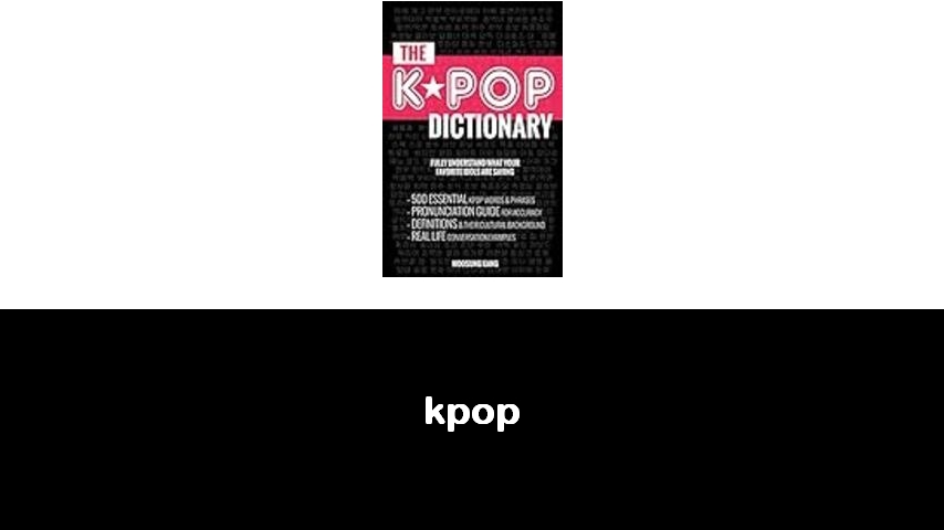 libri sul K-pop