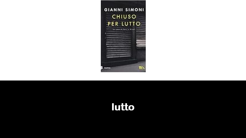 libri sul lutto