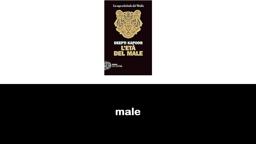 libri sul male