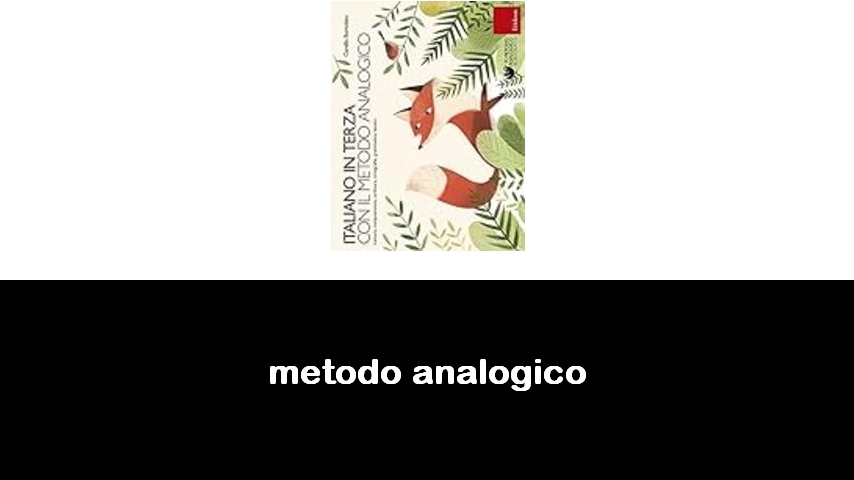 libri sul metodo analogico