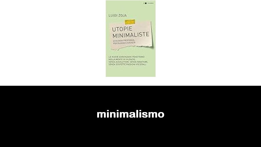 libri sul minimalismo