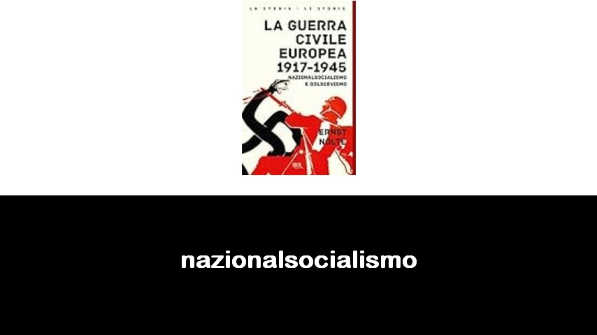 libri sul nazionalsocialismo