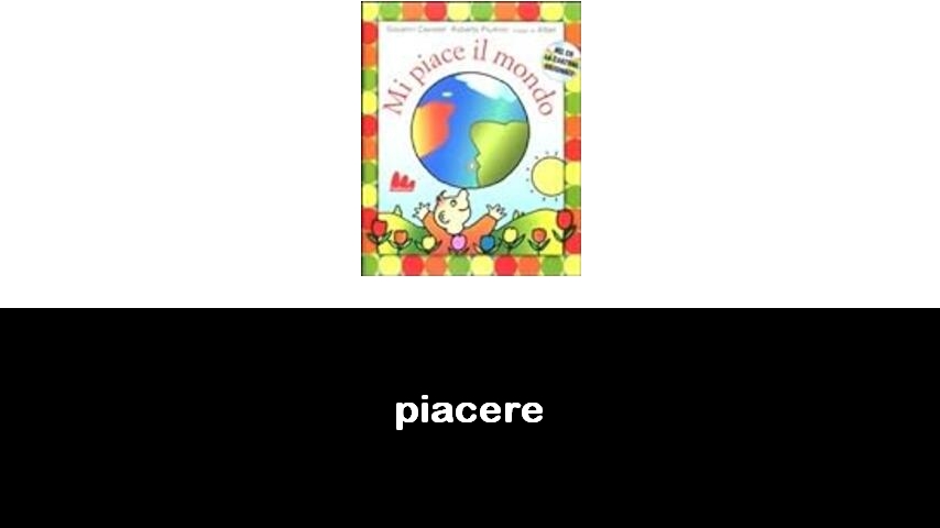 libri sul piacere